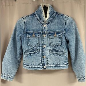 GAP Denim Jacket with lining for girls